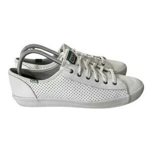 Keds Kickstart Women Size 11 Shoes WH56115 White Leather Casual Sneakers